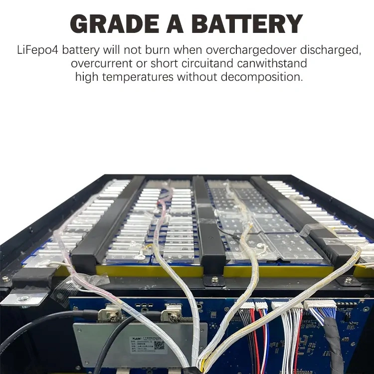 Rechargeable LiFePO4 Lithium 48V 51.2V 100ah 150ah 200ah Lithium Battery Lithium Ion Battery Solar Battery Rack Battery for Energy Systems Base Station UPS