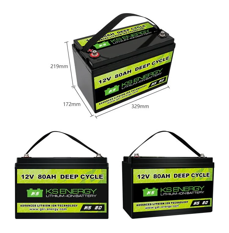 Rechargeable LiFePO4 12V 80ah 100ah 120ah 200ah 300ah Lithium Li Ion Battery Pack &gt;3000 Cycles for Solar/UPS/Motorhome/EV